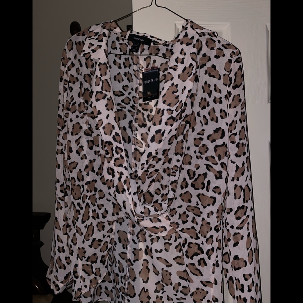 Animal Print blouse
